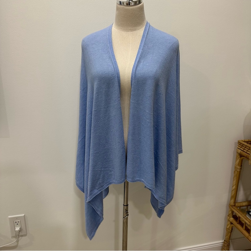 Lilly Pulitzer Blue Terri Sweater Wrap